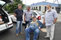 Zleva Zdeněk Juřica, Ladislav Riziky a Petr Crha. Zleva Zdeněk Juřica, Ladislav Riziky a Petr Crha.